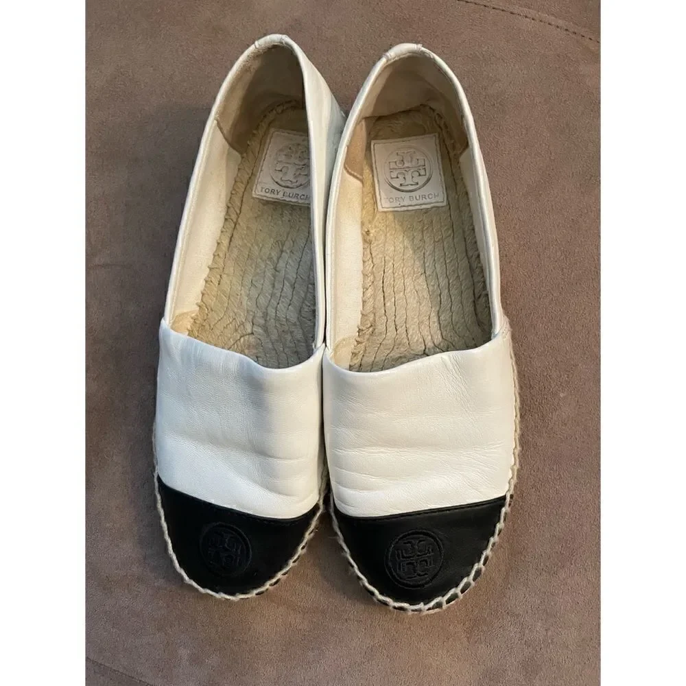 Tory Burch Colorblock Espadrilles Size 7.5